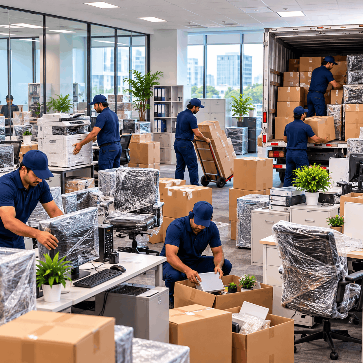 Commercial Moving